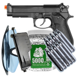HFC HG 190 Airsoft Co2 Blowback Pistol Bundle Set