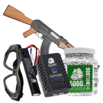 AK47 Full Metal Airsoft Gun Gen2 AEG Rifle Set