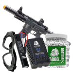 SR4 CQB Micro AEG Full Metal Airsoft Gun Set