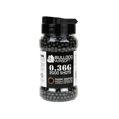 Bulldog 2000 Airsoft BB 0.36g Black