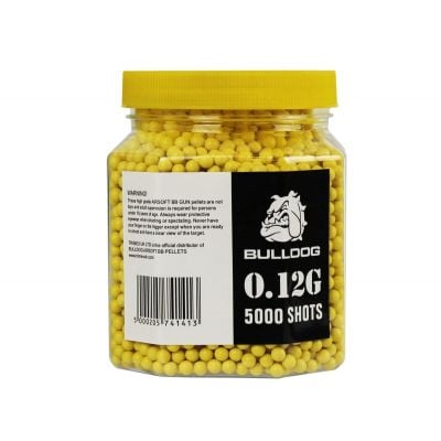 Bulldog 5000 Airsoft BB 0.12g Yellow