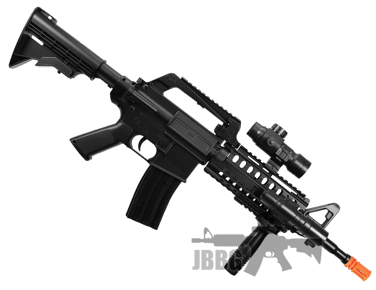 Well MR733 M4 Style Airsoft Spring Rifle