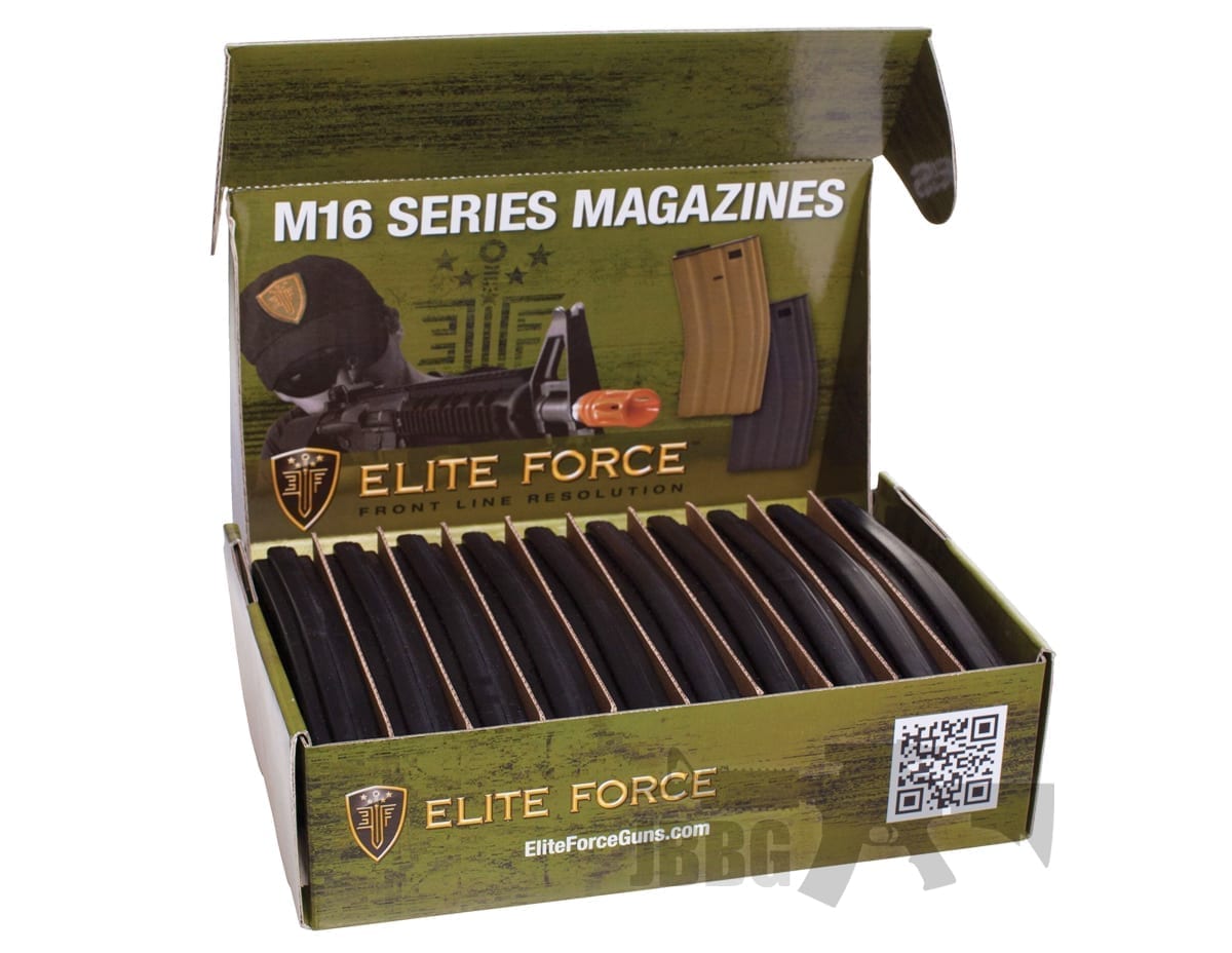 Elite Force Midcap Magazine M4 Series Airsoft AEG Set
