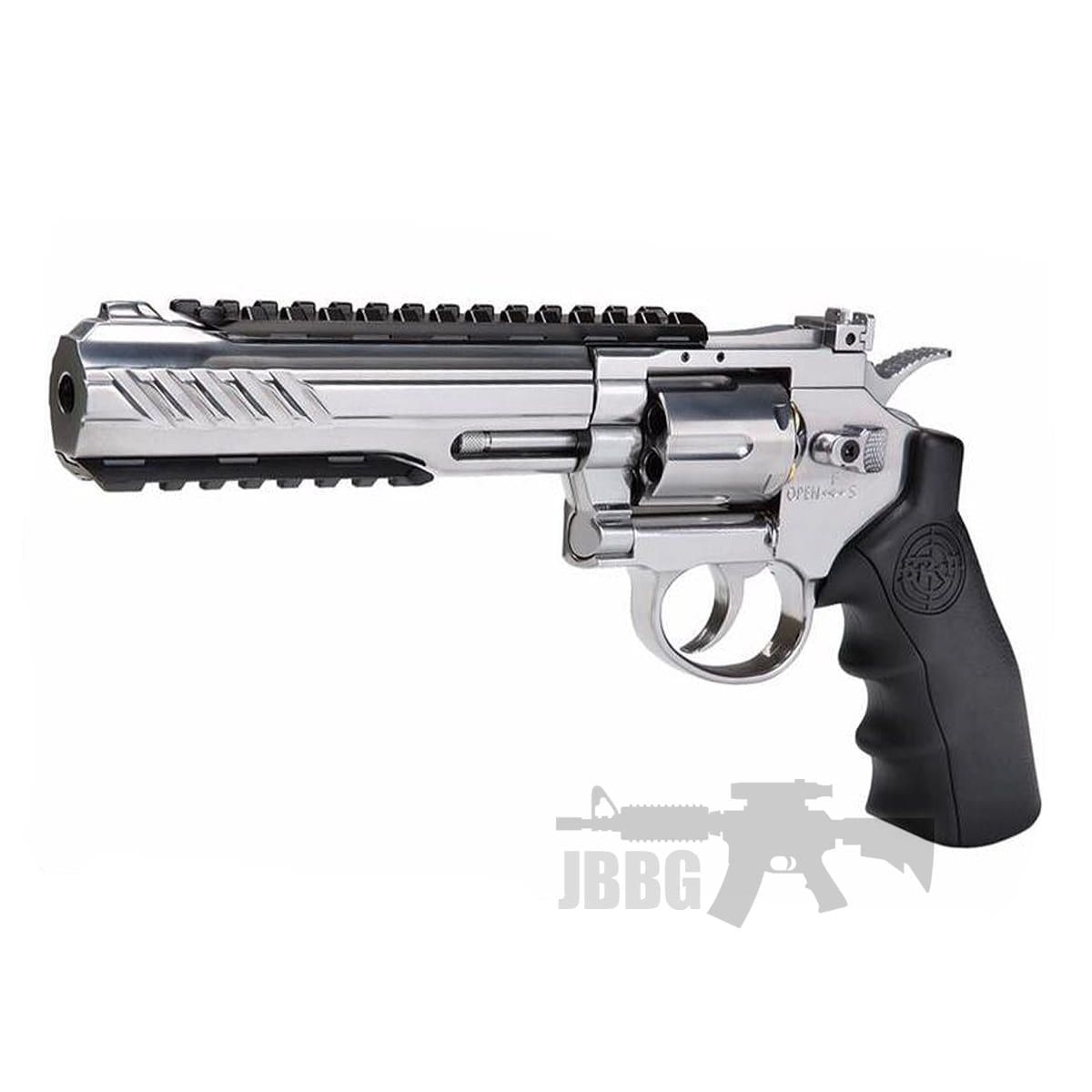 GAS POWERED SRC 4 INCH TITAN FULL METAL CO2 AIRSOFT REVOLVER