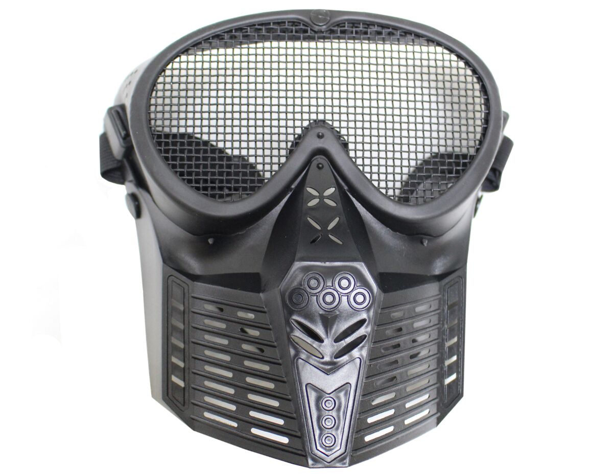 Airsoft Mask Black MA18BK Just Airsoft Guns