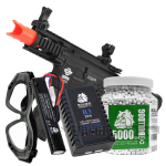 GampG Firehawk Combat Machine AEG Airsoft Gun Bundle Set