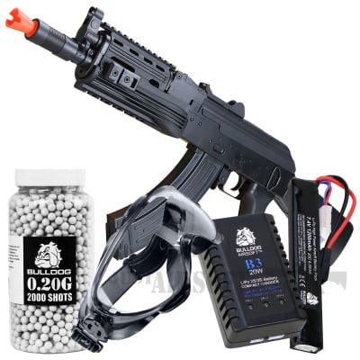 BULLDOG Semi fully Automatic Ak 47 SR47C AEG Rifle Set hh