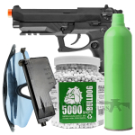 HFC HG 173 Fully Automatic Blowback Airsoft Pistol Bundle Set