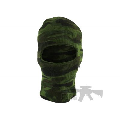 1 Hole Knit Balaclava – Camo