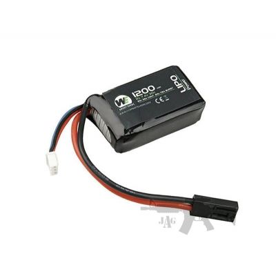 WE 1200MAH 7.4V 20CS Lipo AEG Rifle Battery