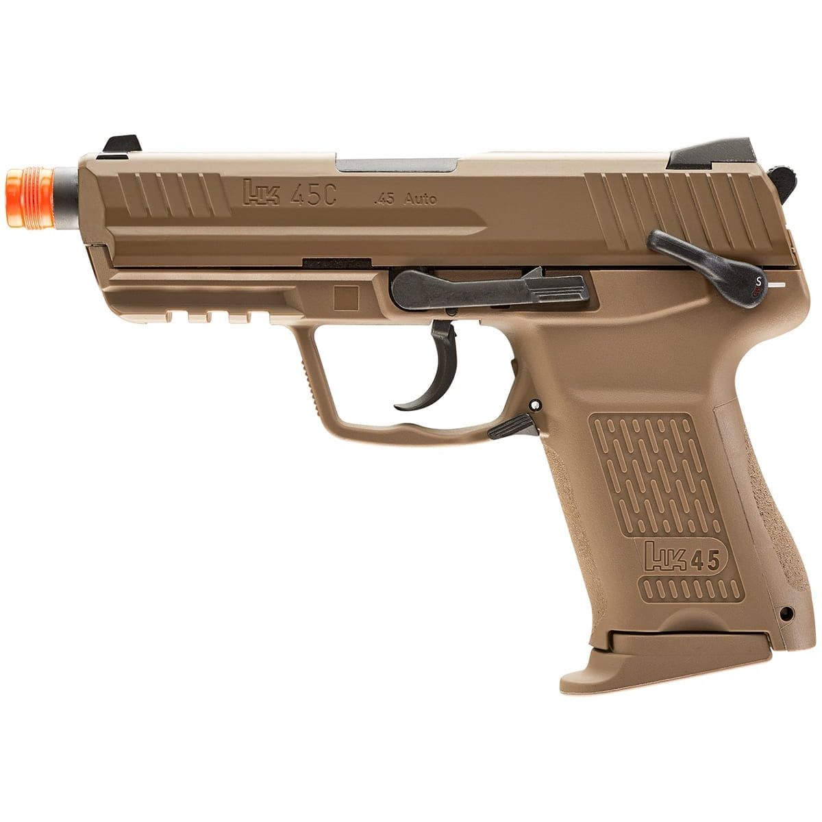 227305 HK 45CT GBB FDE AIRSOFT GAS PISTOL – TAN