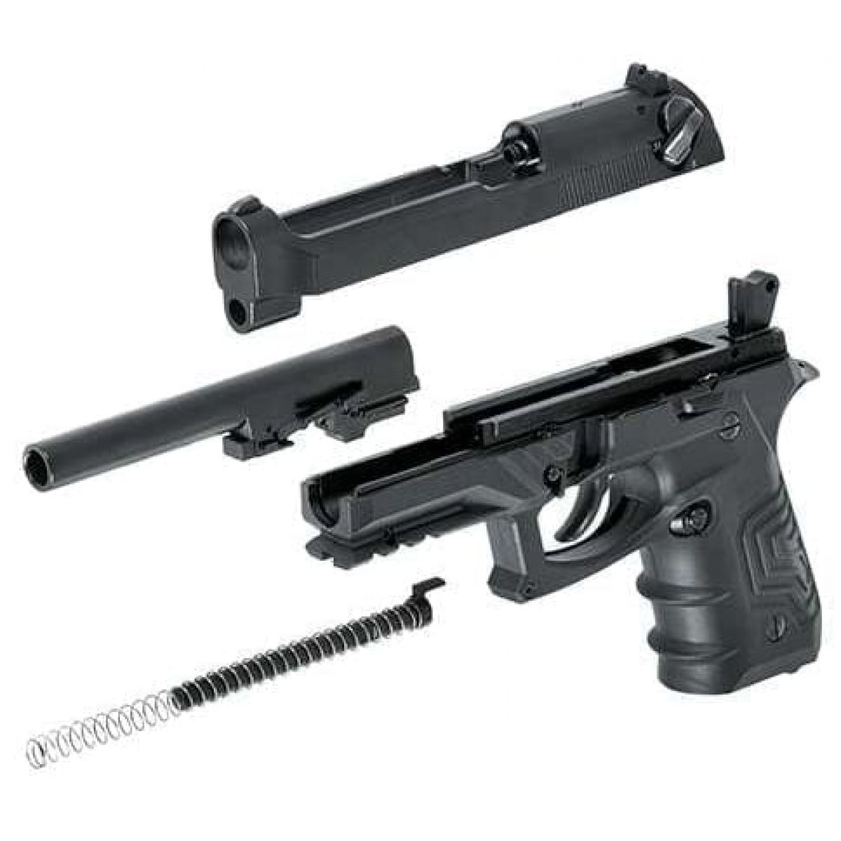 HFC HG-173 FULLY AUTOMATIC BLOWBACK AIRSOFT METAL CO2 PISTOL