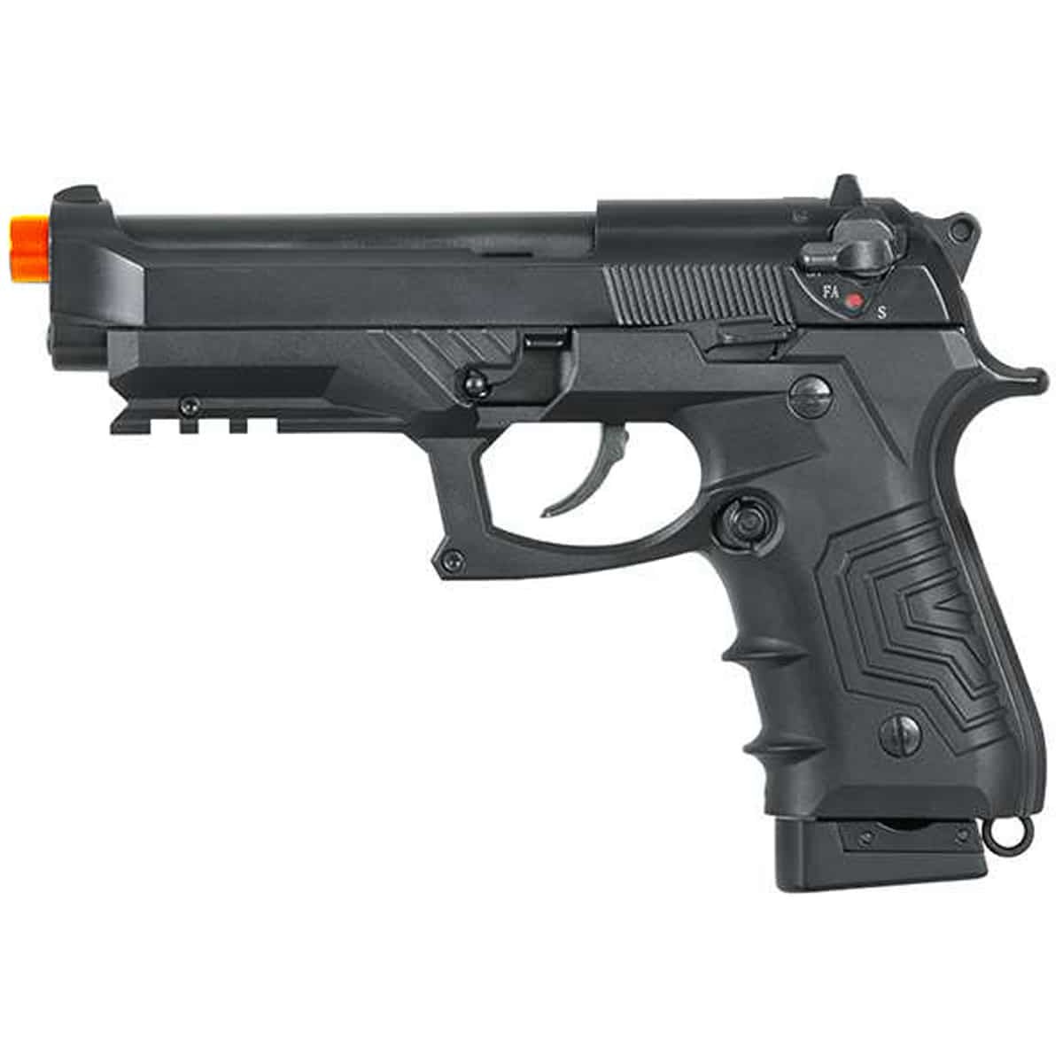 HGA173-w HFC HG-173 FULLY AUTOMATIC BLOWBACK AIRSOFT METAL CO2 PISTOL