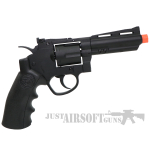 SRC 4 Inch Titan Metal Co2 Airsoft Revolver Black 2
