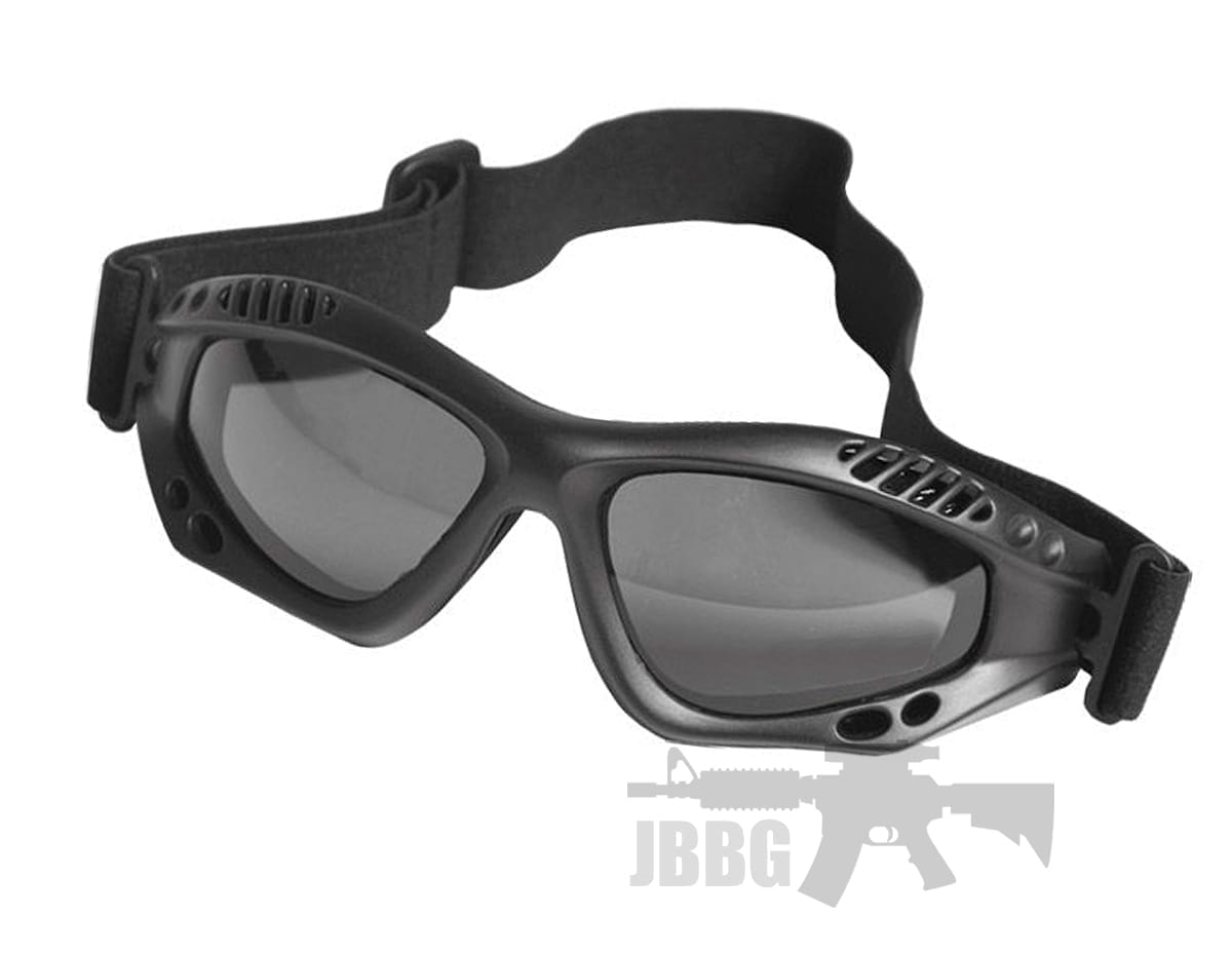 Airsoft Goggles Black Just Airsoft Guns