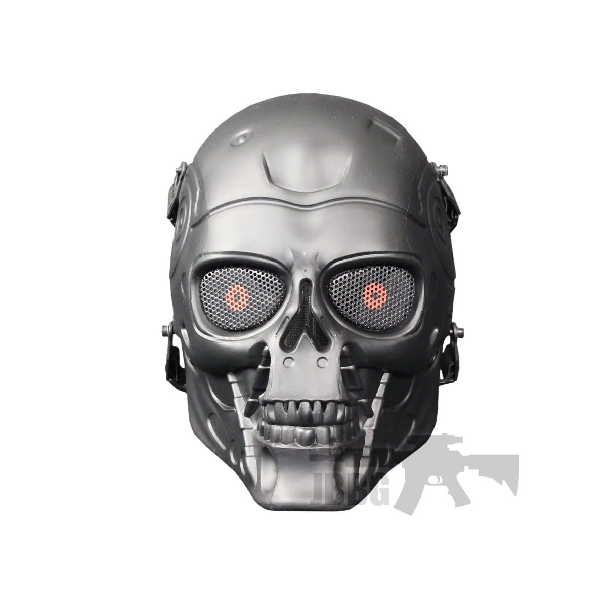 Full Face Skull Mask Black – Terminator