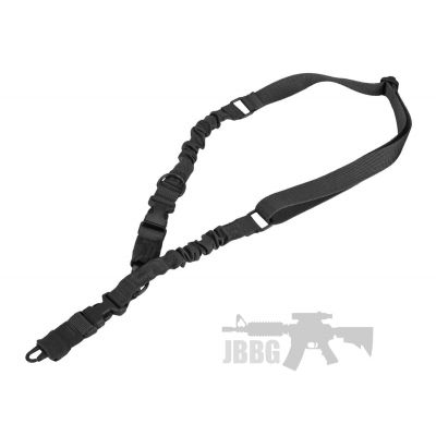 1 Point Gun Sling Black