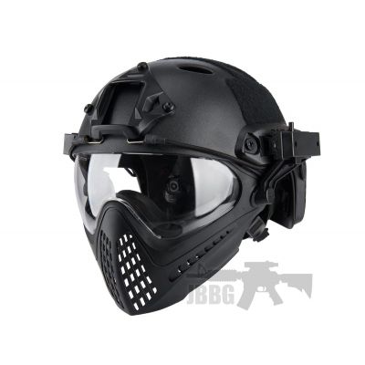 ULTIMATE TACTICAL - Masque Mandalorien casque FAST OD - Heritage Airsoft