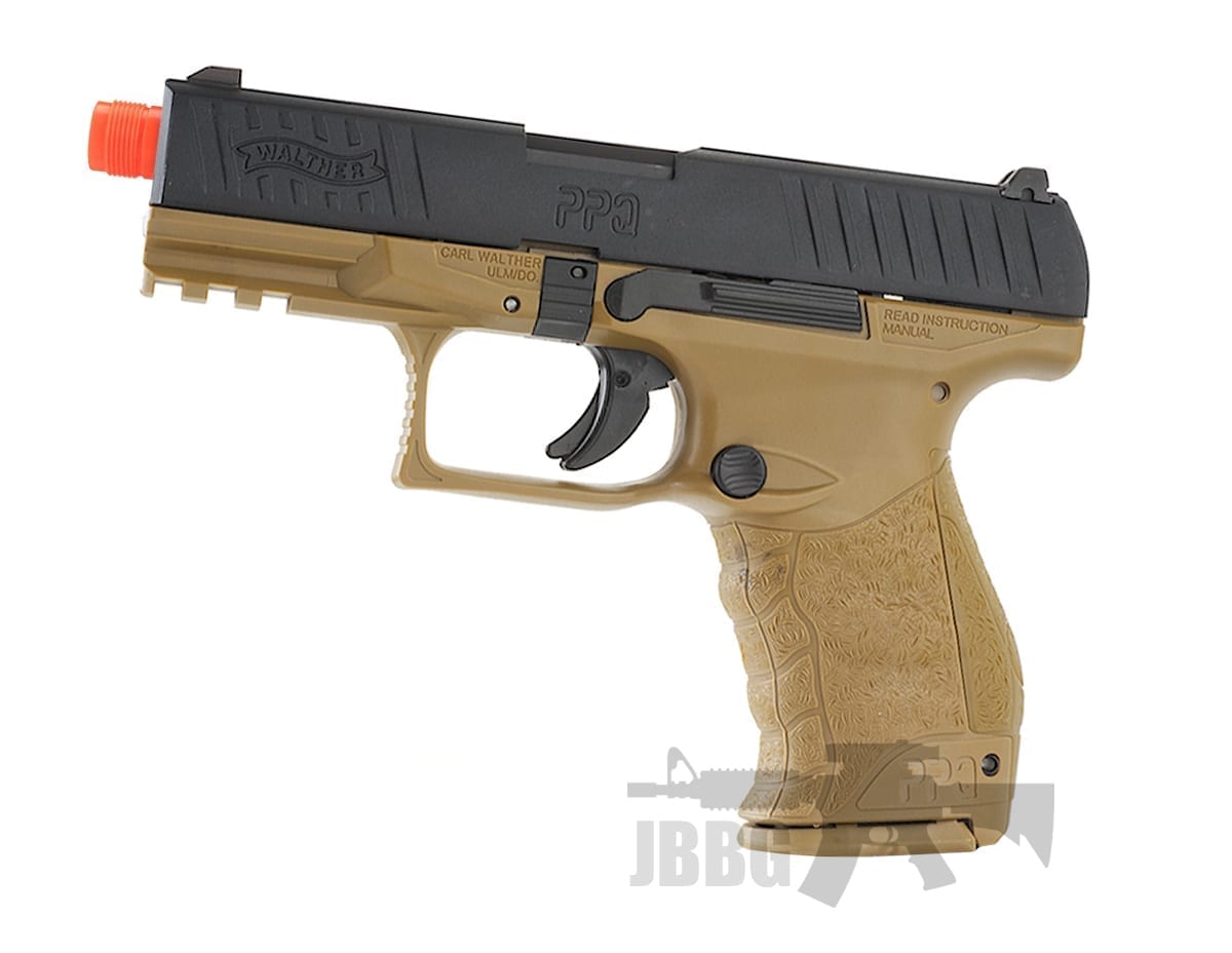 Walther PPQ Gas Blowback TAC Full Metal Airsoft Gas Pistol – 6MM