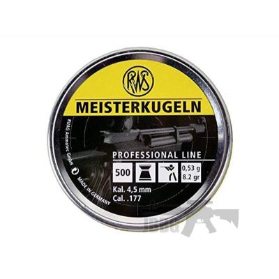 RWS Meisterkugeln Pro Line .177 500 CT Air Gun Ammo