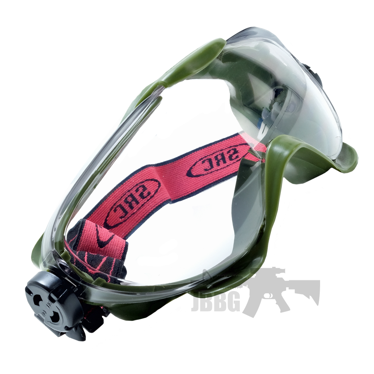 src airsoft goggles pro line green