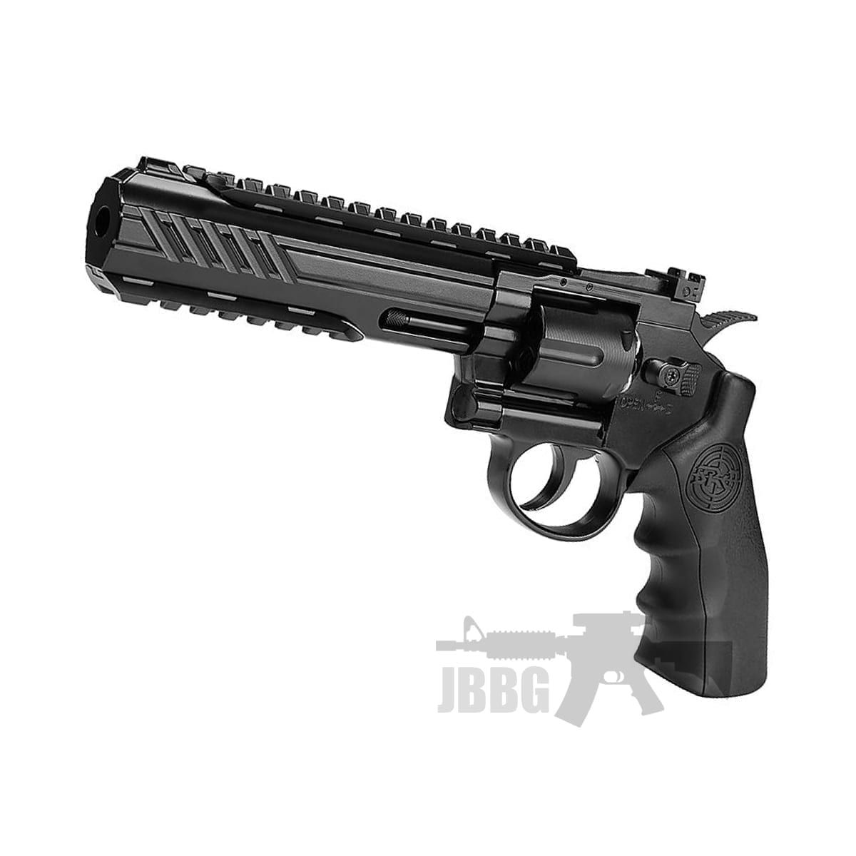 SRC 2.5 Inch Titan Metal Co2 Airsoft Revolver Black - Just Airsoft Guns