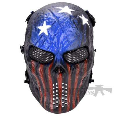 usa full face mask flag 1