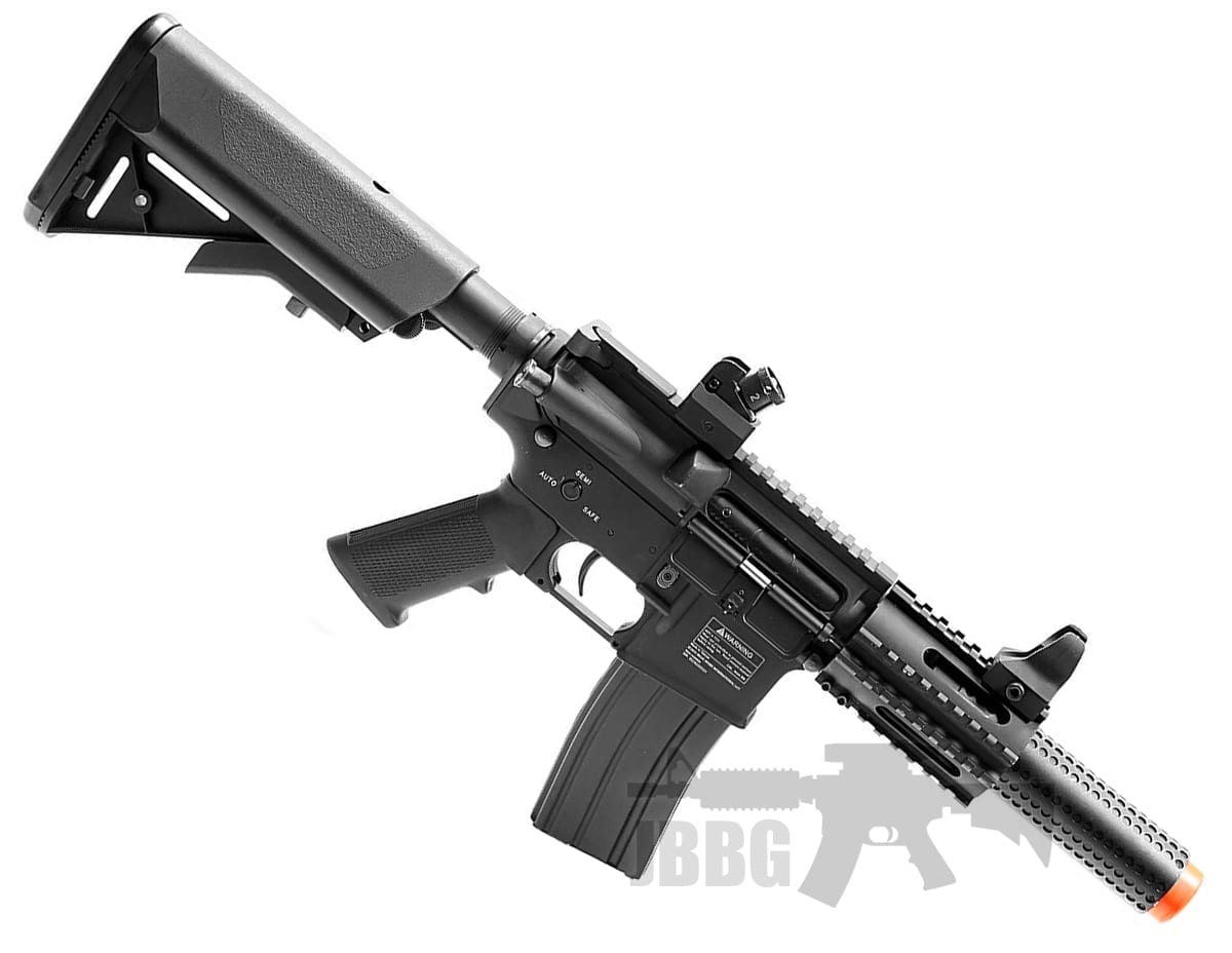 SR4 CQB Micro EBB Blowback Airsoft Gun – 6mm