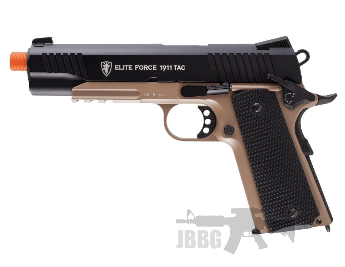 Elite Force 1911 TAC Blowback CO2 Airsoft Pistol – 6MM