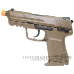 HK 45CT Gas Blowback FDE Airsoft Gas Pistol Tan 1