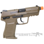 HK 45CT Gas Blowback FDE Airsoft Gas Pistol Tan 2