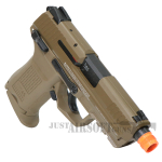 HK 45CT Gas Blowback FDE Airsoft Gas Pistol Tan 6