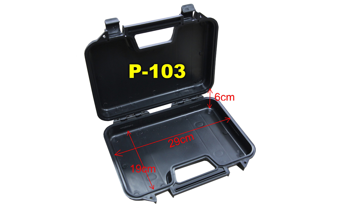 Single Pistol Case – Secure Premium Hard Plastic Gun Case