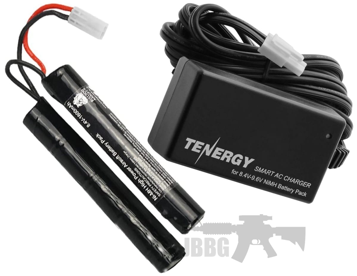 Airsoft Smart Charger and 9.6V Battery Set