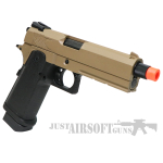 SRC Hi Capa 4 3 Desert Gas Blowback Airsoft Pistol 3