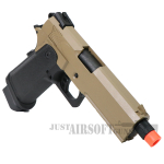 SRC Hi Capa 4 3 Desert Gas Blowback Airsoft Pistol 5