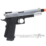 SRC Hi Capa 5 1 Silver Gas Blowback Airsoft Pistol 2