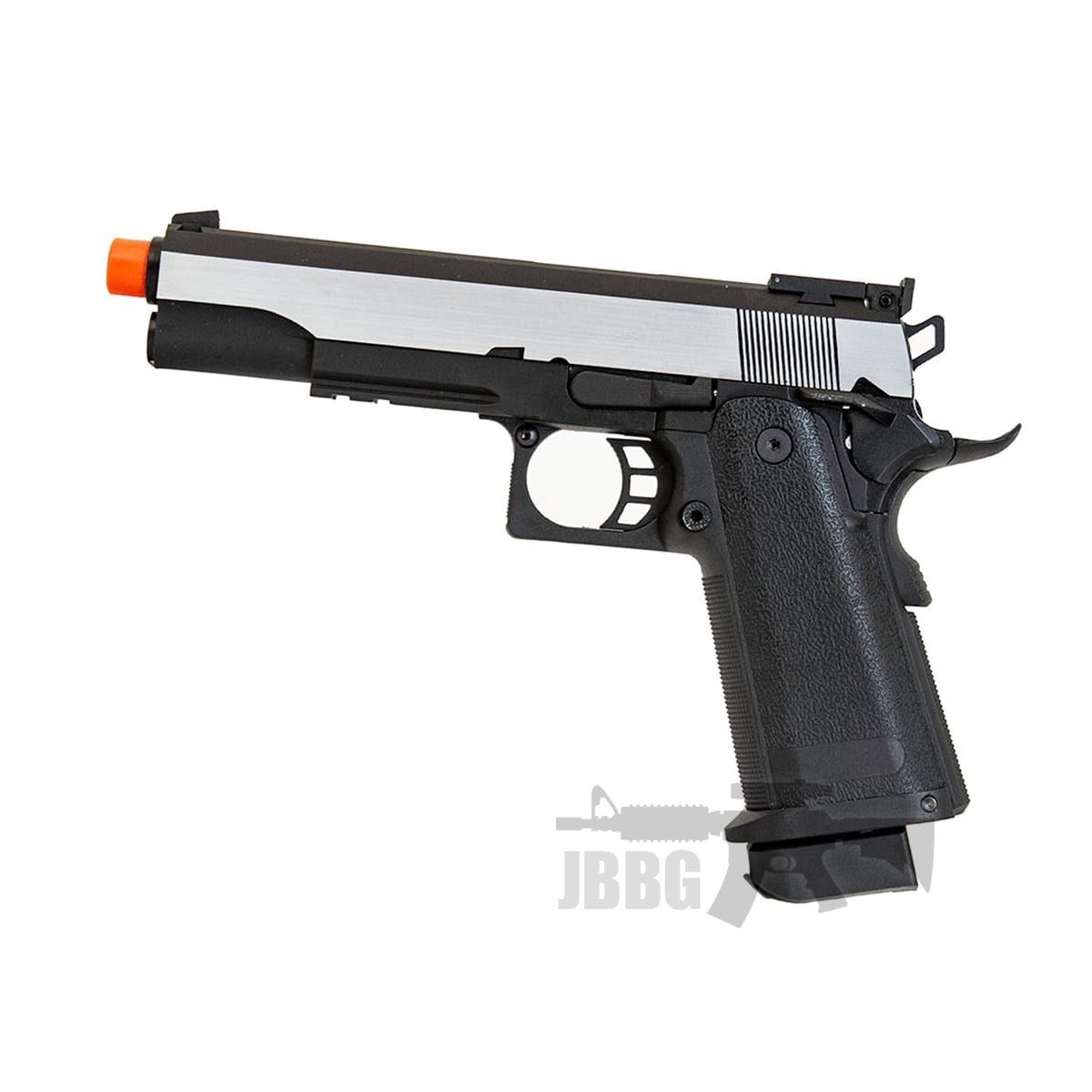 SRC Hi-Capa 5.1 Dual Tone Co2 Blowback Airsoft Pistol Matte Finish – 6MM