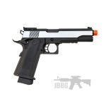 SRC Hi-Capa 5.1 Dual Tone Co2 Blowback Airsoft Pistol Matte Finish – 6MM