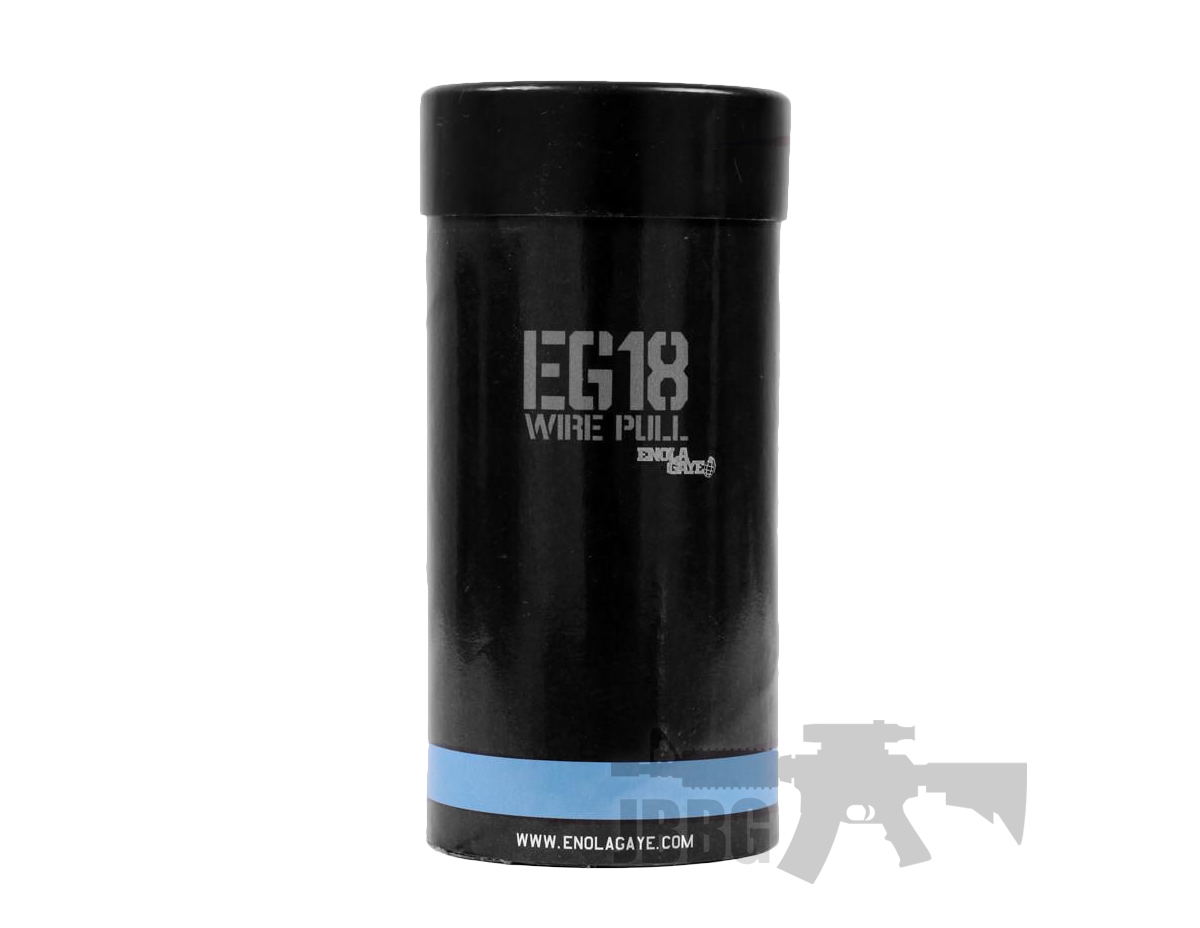 Enola Gaye Wire Pull EG18 Blue Smoke Grenade