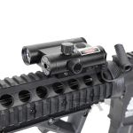 Military Grade Dual Laser and Flashlight Combo Rail Unit