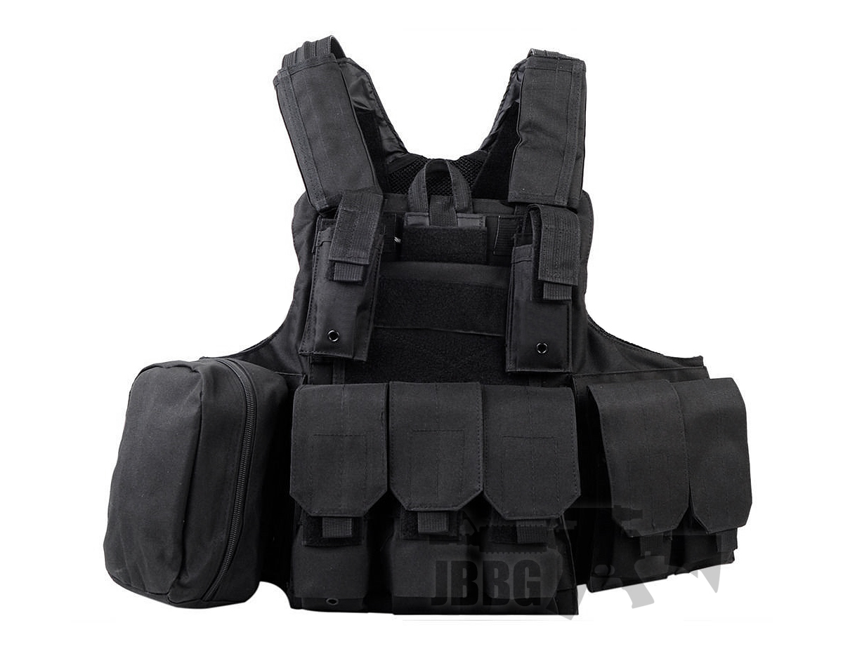 Ciras Mar Tactical Vest 600D – Black