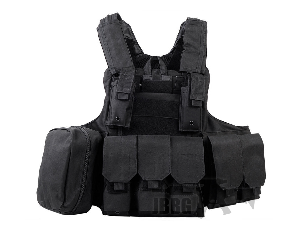 Ciras Mar Tactical Vest 600D – Black
