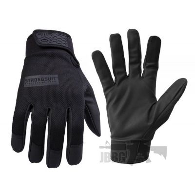 Second Skin Black Tactical Gloves