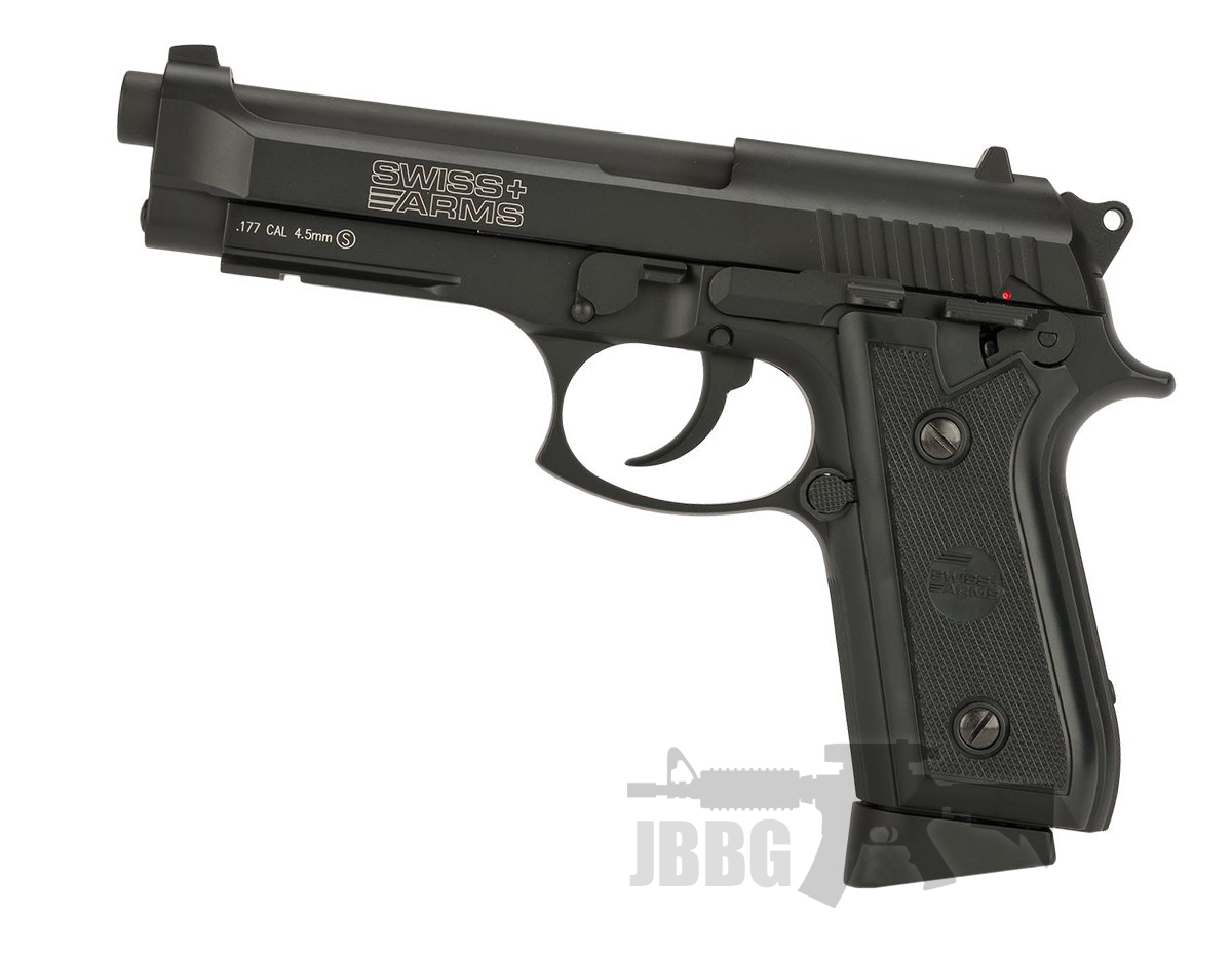 Swiss Arms P92 CO2 Powered Blowback 4.5mm Air Pistol Full Metal