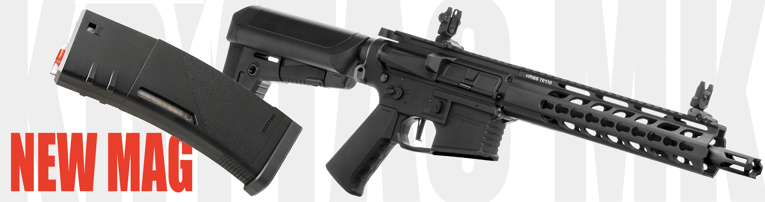 Krytac Full Metal Trident MKII CRB Airsoft AEG Black