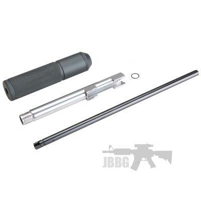 KLI Silver Extended Barrel Plus Inner Barrel and Silencer