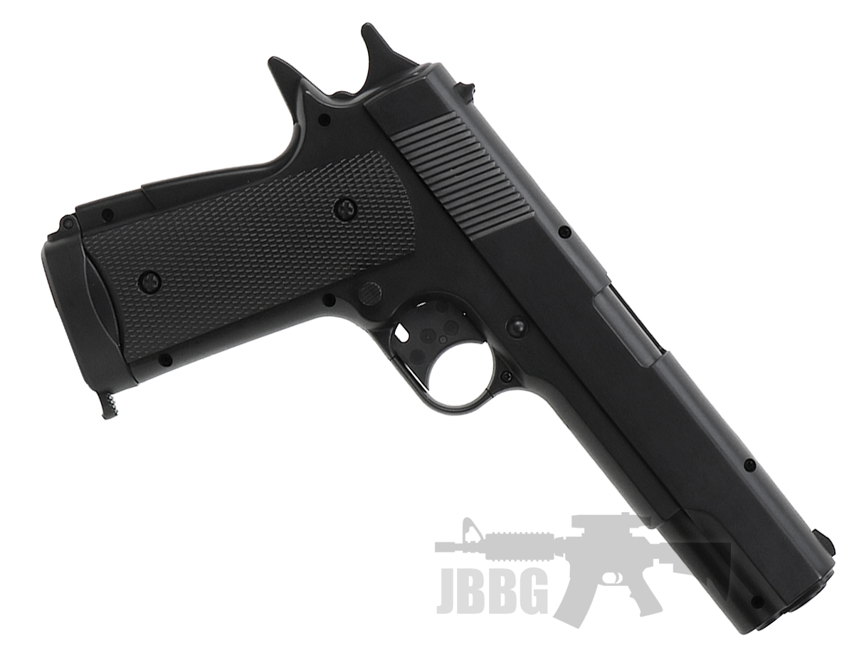 500 FPS HGC312 1911 Co2 Airsoft Pistol NBB Just Airsoft Guns