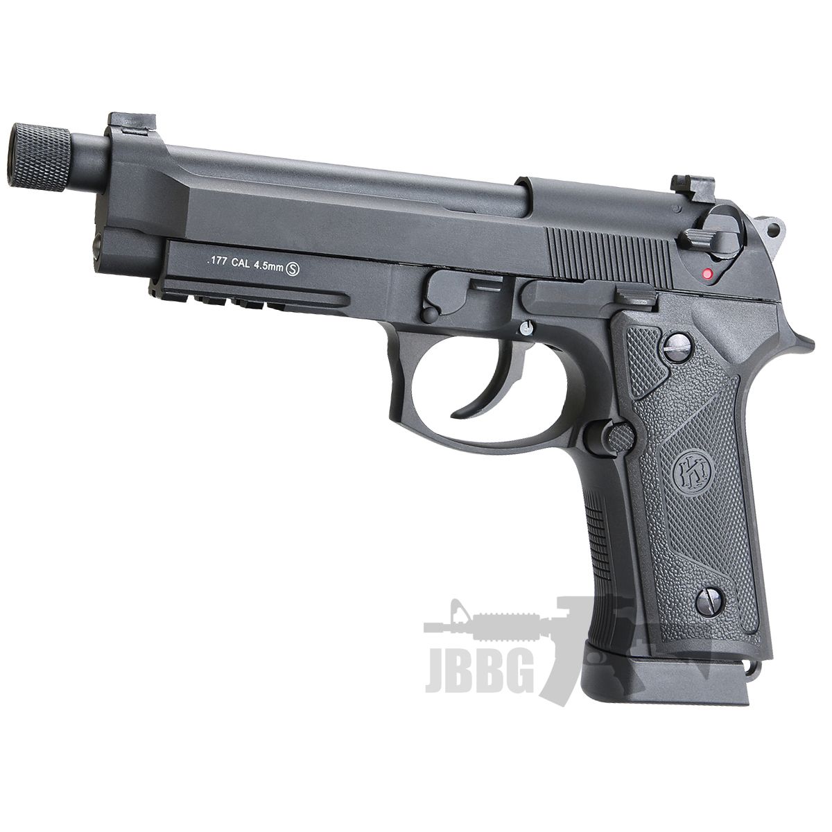 KL M92 Co2 Blowback Air Pistol with Threaded Barrel