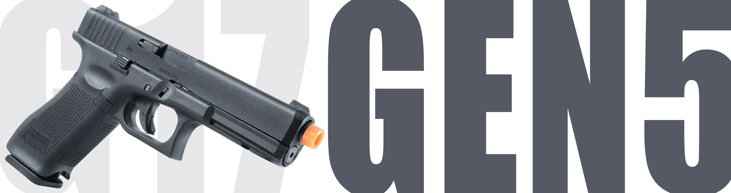 Glock G17 Gen5 Airsoft Gas Pistol with Blowback
